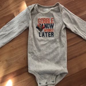 Carter’s onesie thanksgiving